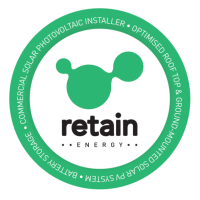 Retain Energy green logo