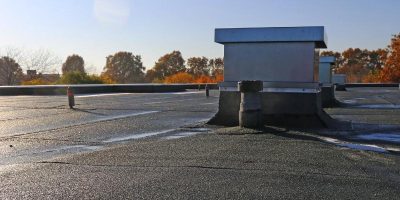 A flat roofing systems installation by Retain Limited