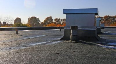 A flat roofing systems installation by Retain Limited